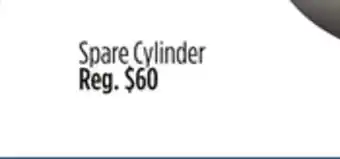 Dollar General Spare Cylinder offer