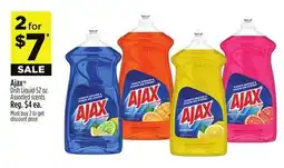 Dollar General Ajax Dish Liquid offer