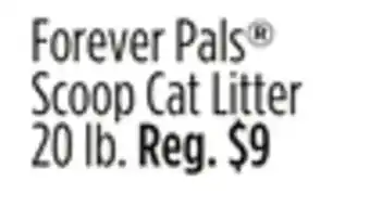 Dollar General Forever Pals Scoop Cat Litter offer