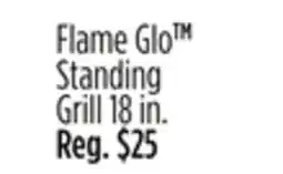 Dollar General Flame Glo Standing Grill offer