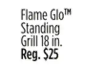 Dollar General Flame Glo Standing Grill offer