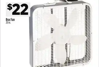 Dollar General Box Fan offer