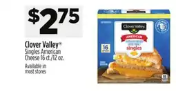 Dollar General Clover Valley Singles American Cheese offer