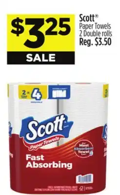 Dollar General Scott Paper Towels offer
