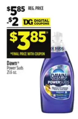 Dollar General Dawn Power Suds offer