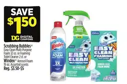 Dollar General Scrubbing Bubbles or Windex offer