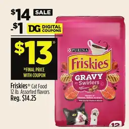 Dollar General Friskies Cat Food offer