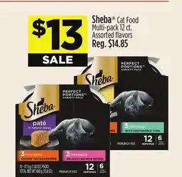 Dollar General Sheba Cat Food Multi-pack offer