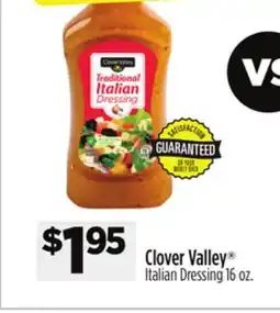 Dollar General Clover Valley Italian Dressing offer