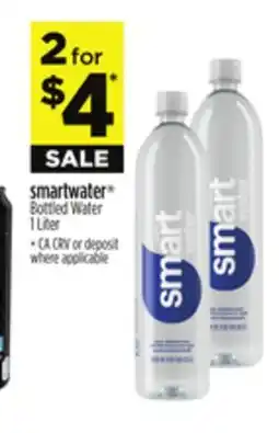 Dollar General smartwater Bottled Water offer