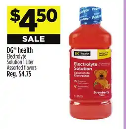 Dollar General DG health Electrolyte Solution offer