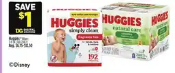 Dollar General Huggies Wipes offer