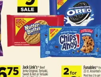 Dollar General NABISCO CHIPS AHOY! Cookies 18-19.5 oz., NUTTER BUTTER 10.5-16 oz. or OREO 10.68-18.71 oz offer
