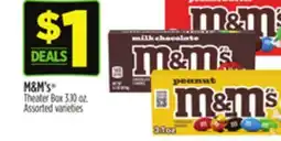 Dollar General M&M's Theater Box offer