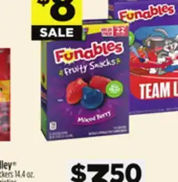 Dollar General Funables Fruit Snacks offer