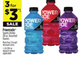 Dollar General Powerade Sports Drinks offer