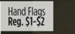 Dollar General Hand Flags offer