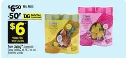 Dollar General True Living TM Automatic Spray Refills offer