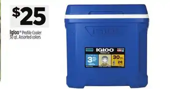 Dollar General Igloo Profile Cooler offer