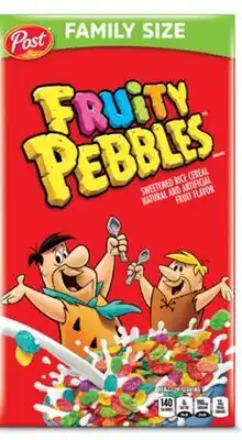 Target Select Post Family Size Cereal offer