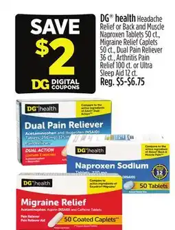 Dollar General DG health offer