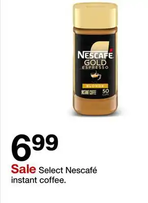 Target Select Nescafé instant coffee offer