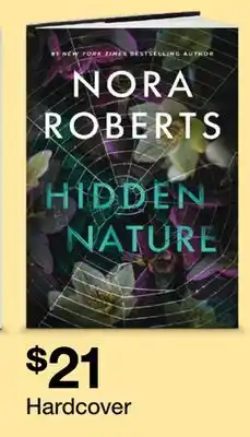 Target NORA ROBERTS HIDDEN NATURE Hardcover offer