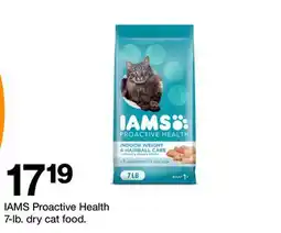 Target IAMS Proactive Health 7-lb. dry cat food offer