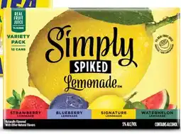 Target Twisted Tea or Simply Spiked 12-pk. hard drinks offer