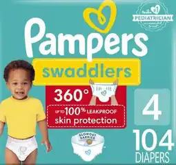 Target Pampers Swaddler 360° 104 - ct. disposable diapers offer