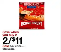 Target Select DiGiorno frozen pizza offer