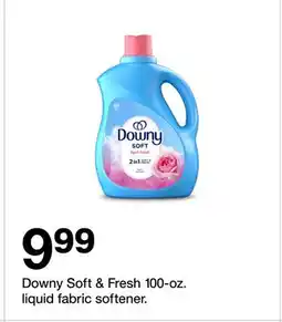 Target Downy Soft & Fresh 100-oz. liquid fabric softener offer