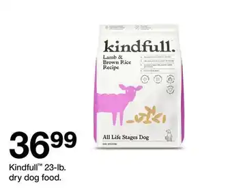 Target Kindfull 23-lb. dry dog food offer