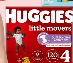 Target Huggies Little Movers 120-ct. disposable diapers offer