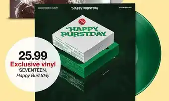 Target SEVENTEEN, vinyl offer