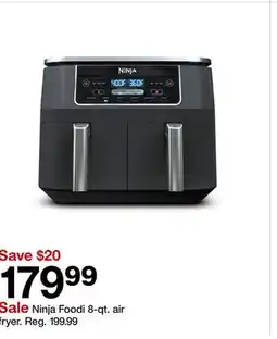 Target Ninja Foodi 8-qt. air fryer offer