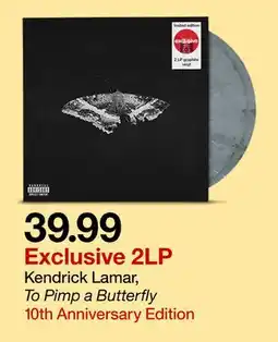 Target Kendrick Lamar, To Pimp a Butterfly offer