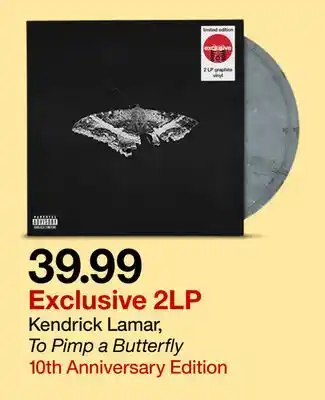 Target Kendrick Lamar, To Pimp a Butterfly offer