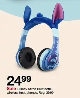 Target Disney Stitch Bluetooth wireless headphones offer
