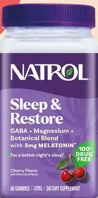 Target Natrol Sleep & Restore offer