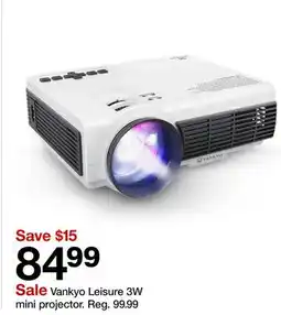 Target Vankyo Leisure 3W mini projector offer