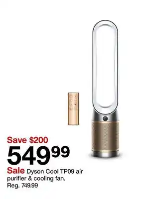 Target Dyson Cool TP09 air purifier & cooling fan offer