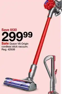 Target Dyson V8 Origin cordless stick vacuum offer