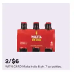 CVS Malta India 6 pk. 7 oz bottles offer