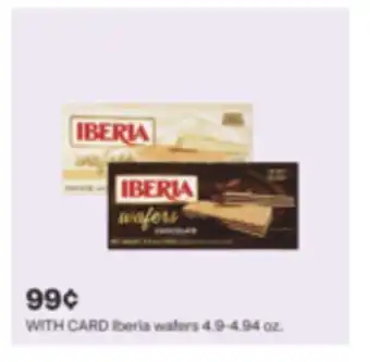 CVS Iberia wafers 4.9-4.94 oz offer