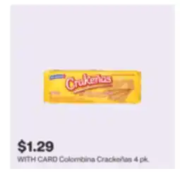 CVS Colombina Crackeñas 4 pk offer