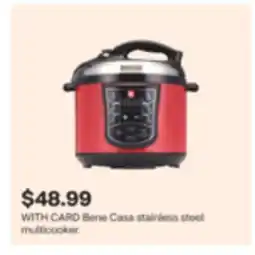 CVS Bene Casa stainless steel multicooker offer