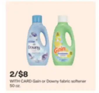 CVS Gain or Downy fabric softener 50 oz offer