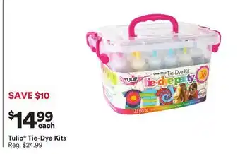 Michaels Tulip Tie-Dye Kits offer