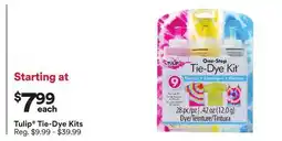 Michaels Tulip Tie-Dye Kits offer